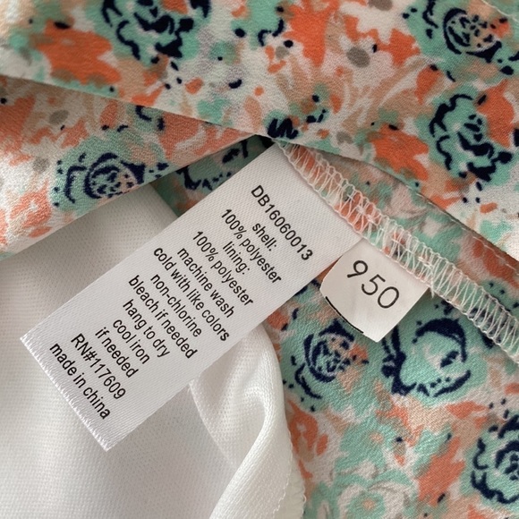 DownEast Collection spring floral full skirt. - Picture 7 of 10